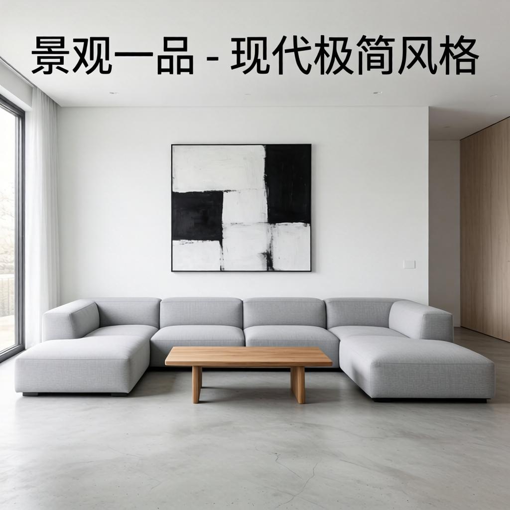 景观一品 - 现代极简风格