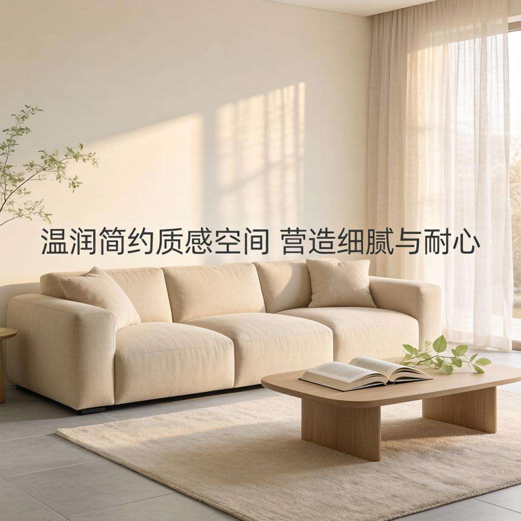 温润简约质感空间 营造细腻与耐心！