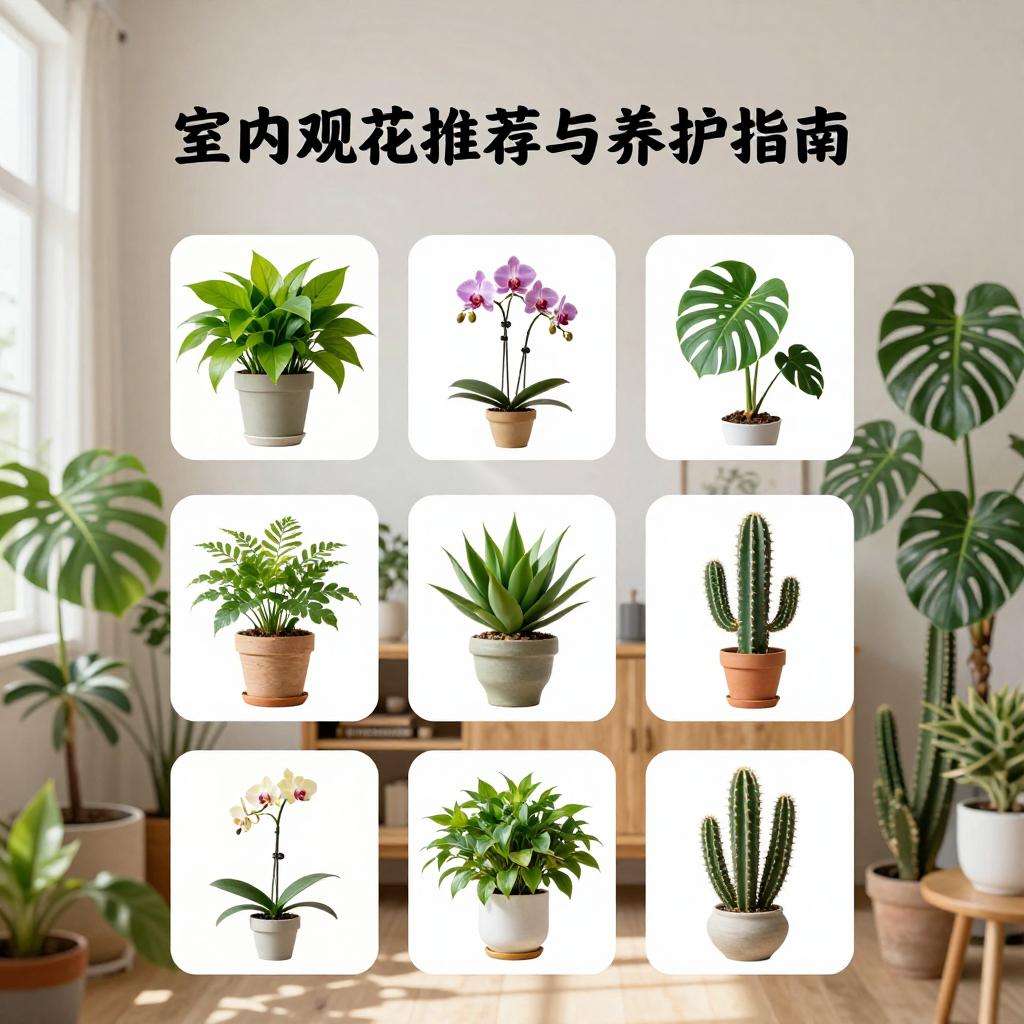 室内观花植物推荐与养护指南