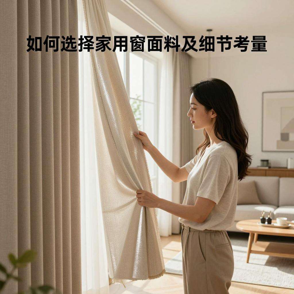 如何选择家用窗帘面料？家用窗帘面料的细节考量