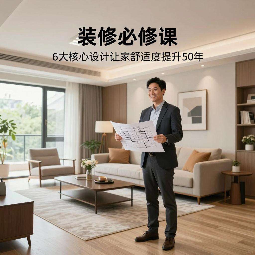 装修必修课｜6大核心设计让家舒适度提升50年+