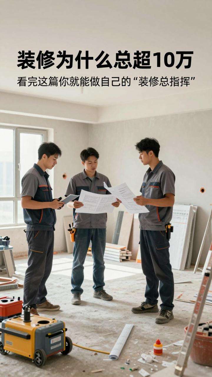 装修为什么总超10万?看完这篇你就能做自己的“装修总指挥” 装修为什么总超10万?看完这篇你就能做自己的“装修总指挥”第一张图