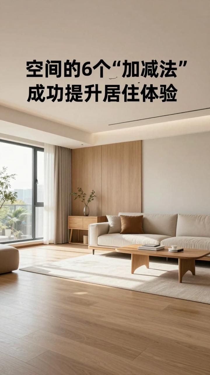 装修干货｜空间的6个“加减法”，成功提升居住体验！
