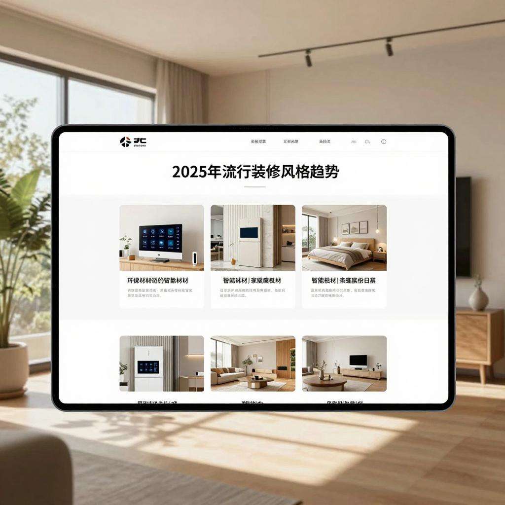 2025年流行的装修风格趋势
