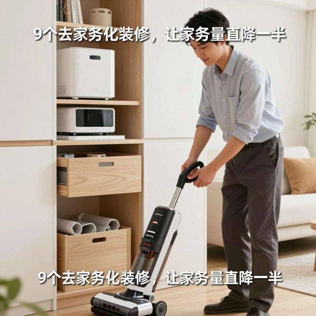 装修干货｜9 个 去家务化装修，让家务量直降一半!第一张图