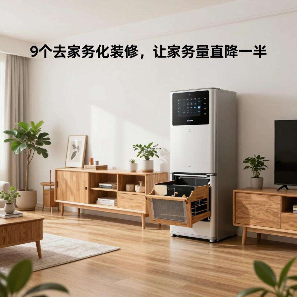 装修干货｜9 个 去家务化装修，让家务量直降一半!第三张图