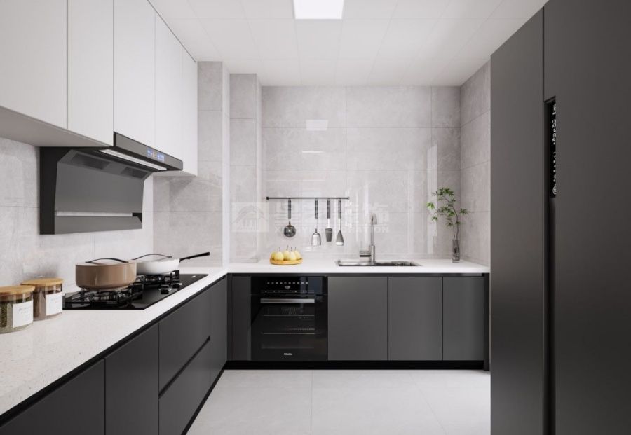 现代东方小区现代黑白灰风格(图5)