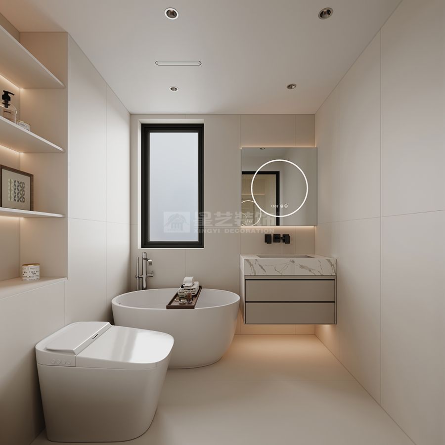 柔棕雅境，松弛感的现代轻奢居(图5)