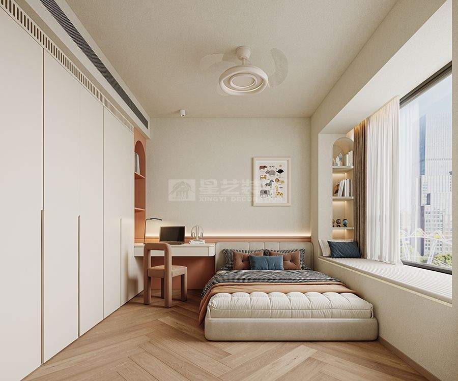 柔棕雅境，松弛感的现代轻奢居(图6)