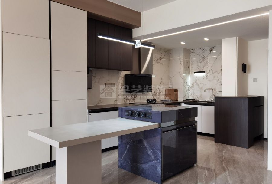 贺州江滨华府17-03户型现代风实景(图8)