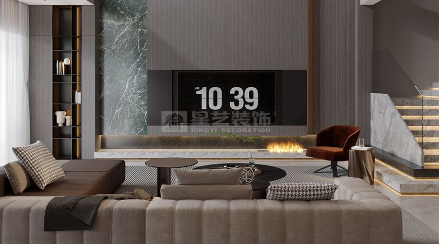 轻奢静界：双层空间里的当代生活奏鸣(图1)