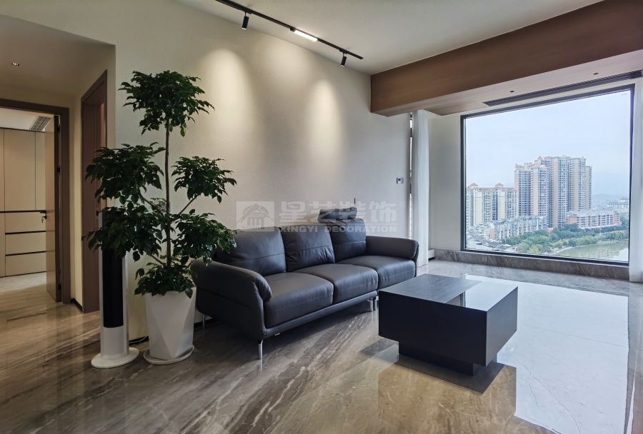 贺州江滨华府17-03户型现代风实景(图7)