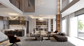 轻奢静界：双层空间里的当代生活奏鸣