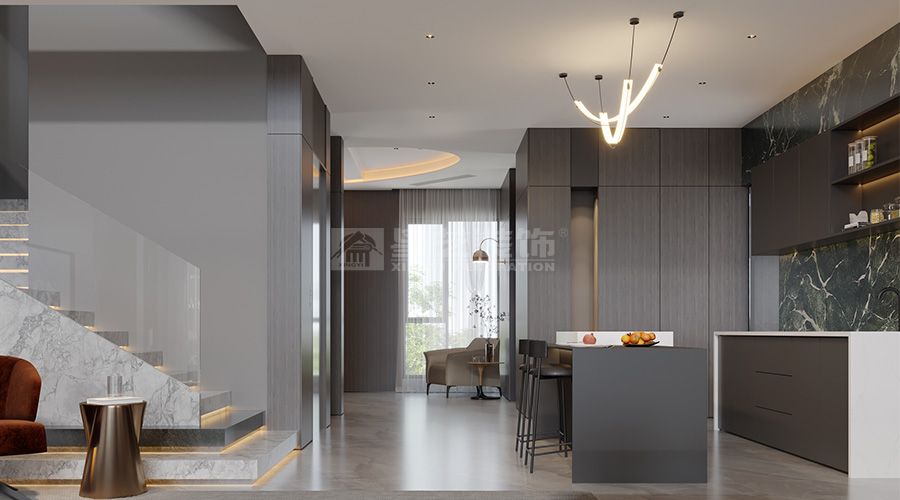 轻奢静界：双层空间里的当代生活奏鸣(图8)