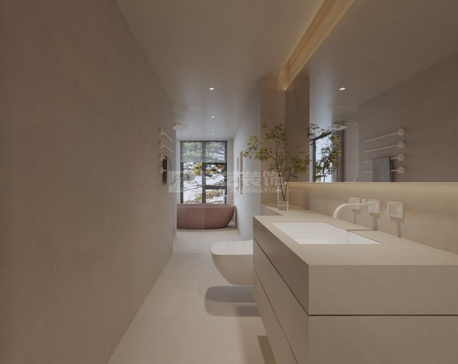 万科玖龙台（奶油侘寂风）(图9)