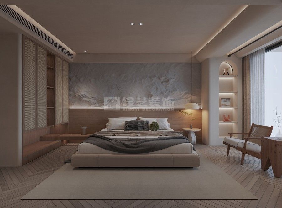 万科玖龙台（奶油侘寂风）(图18)