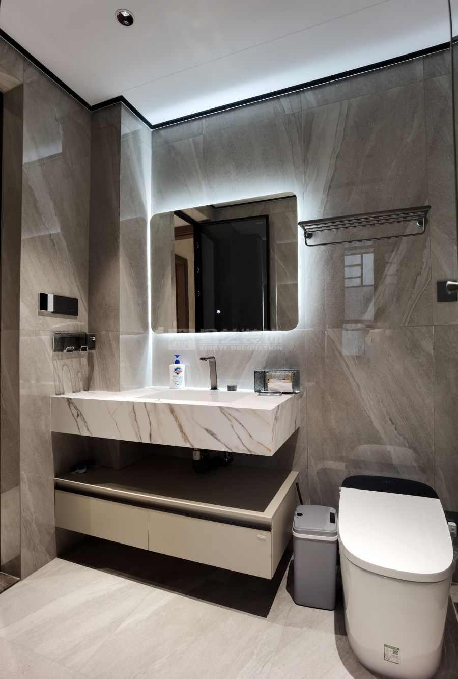 贺州碧桂园500平别墅现代风实景(图20)