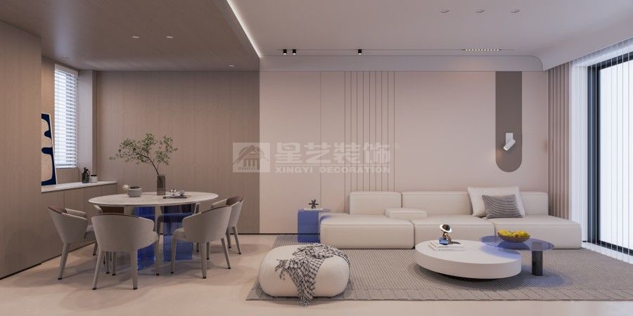 克莱因蓝 × 极简原木风 --一场纯粹与炽烈的灵魂对撞(图2)