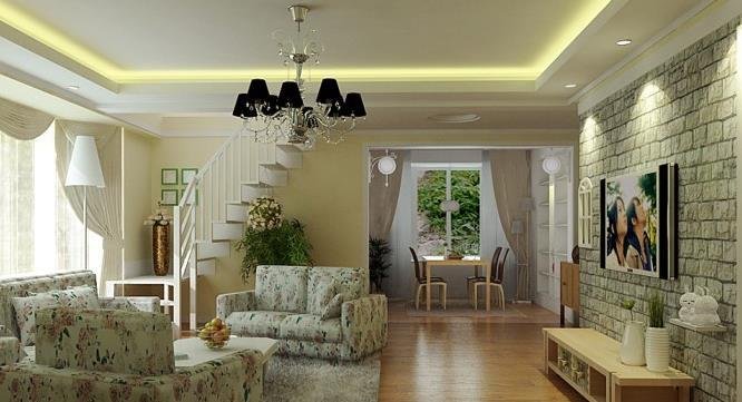 田园风客厅的家具搭配技巧