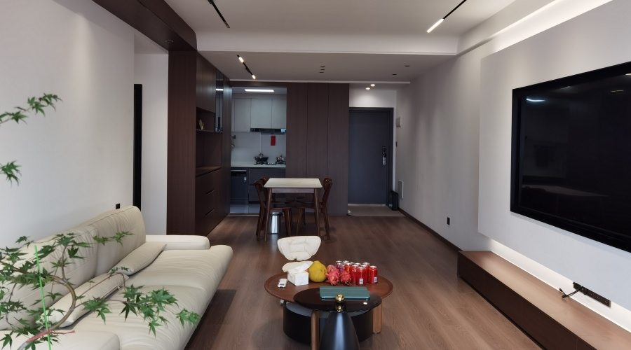 贺州绿洲家园A区三房原木风实景