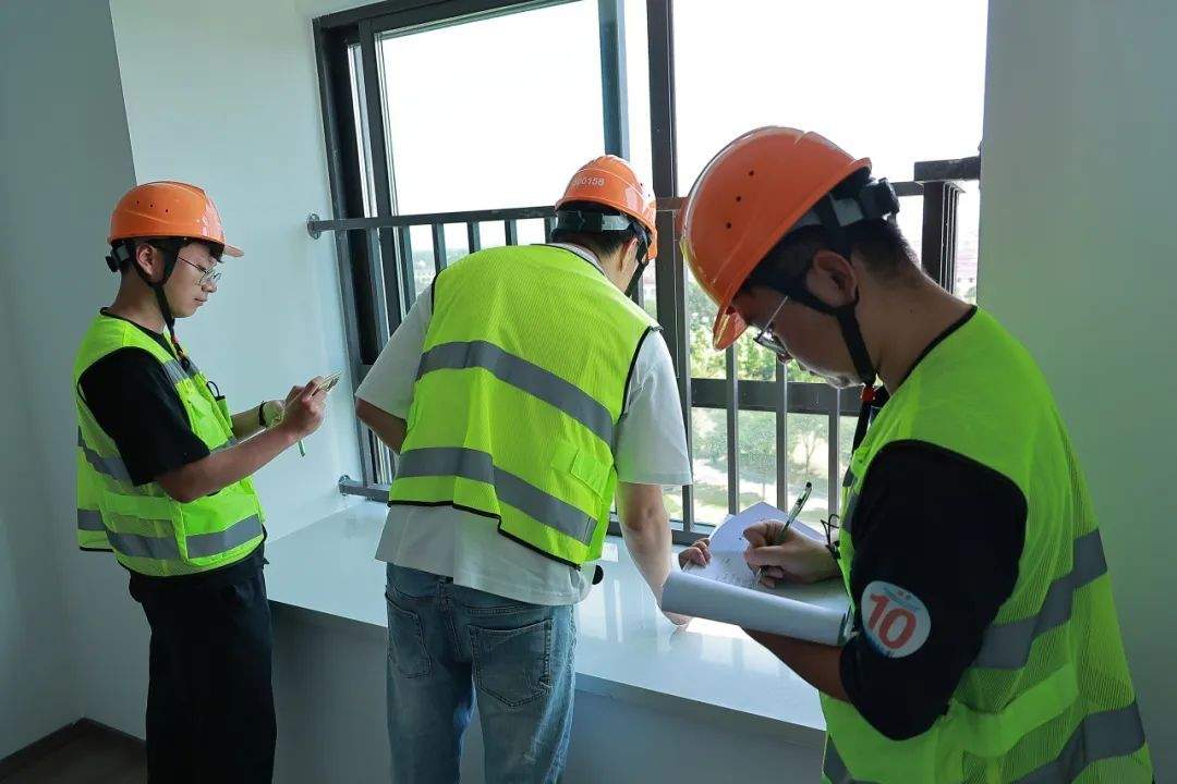 奉发集团职工技术技能大赛之装修质量检查验收比武活动