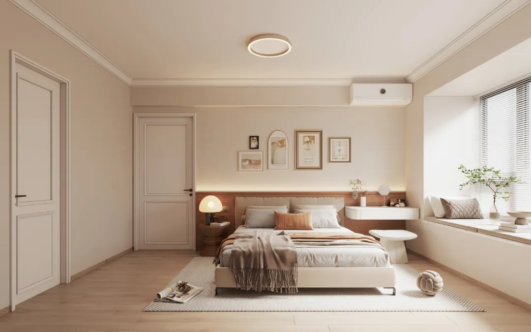 135㎡奶油X中古：把浪漫融入现实，享受来自生活的松弛感(图5)