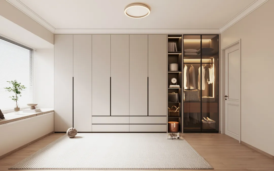 135㎡奶油X中古：把浪漫融入现实，享受来自生活的松弛感(图6)