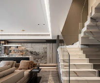 复式意式轻奢，暖咖色搭配，滤镜都调不出这种温柔~