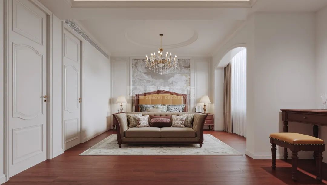 300㎡复式空间，藏着现代简欧风的高级浪漫(图8)