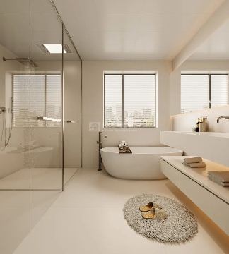 300㎡复式空间，藏着现代简欧风的高级浪漫(图10)