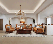 300㎡复式空间，藏着现代简欧风的高级浪漫