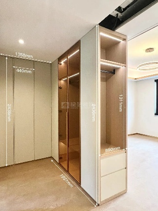 衣帽区这样设计，实用又好看！(图1)