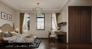 美式格调大宅：从挑空光影到木质温情，打造治愈系高级生活场(图7)