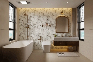 美式格调大宅：从挑空光影到木质温情，打造治愈系高级生活场(图9)