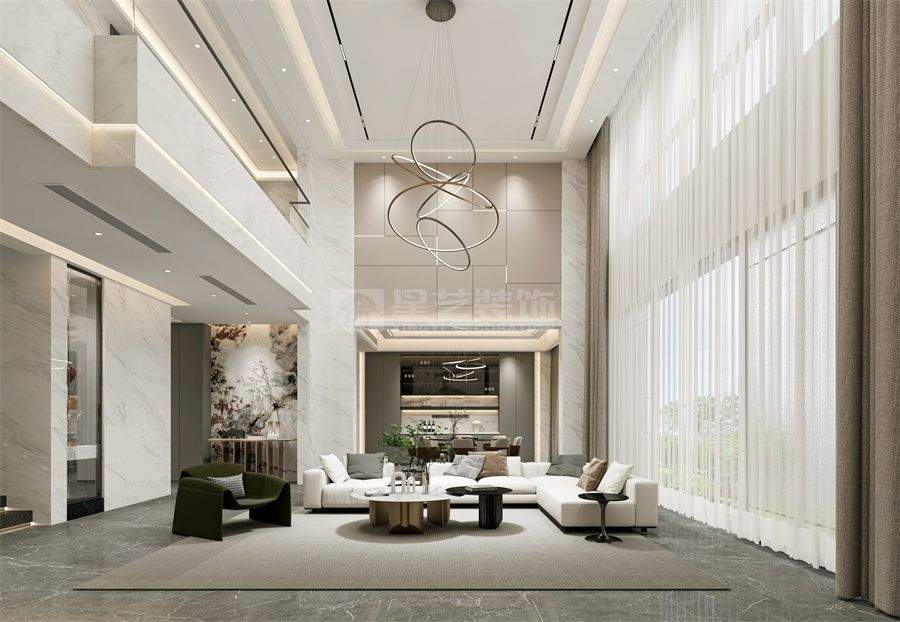 意式现代轻奢风-绿地城别墅(图3)