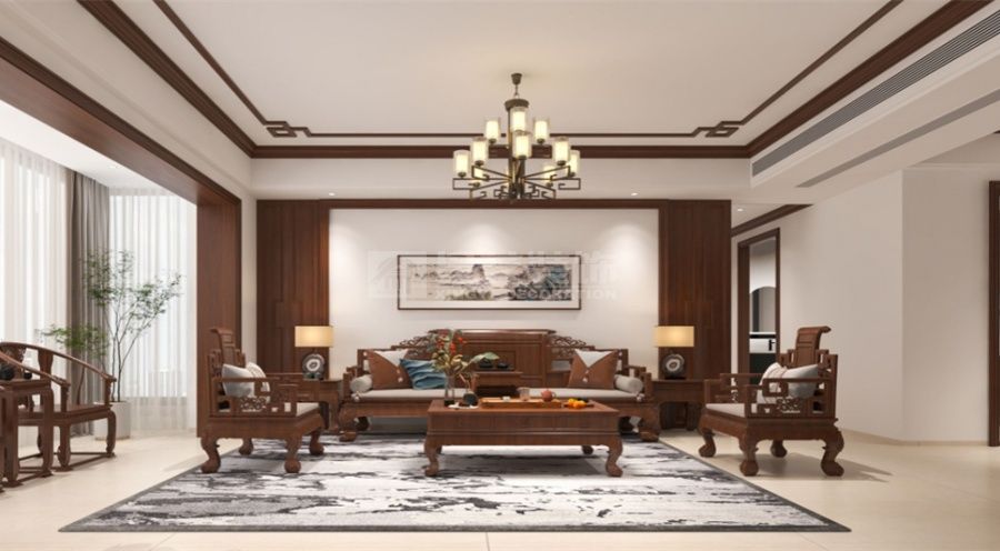 古典中式风格-碧桂园凤鸣苑(图3)