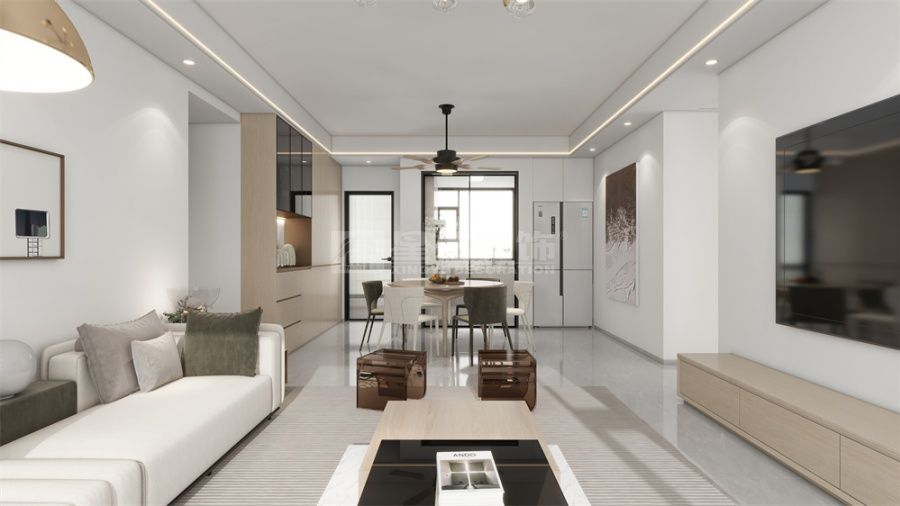 现代简约风-万盛中央公园(图5)