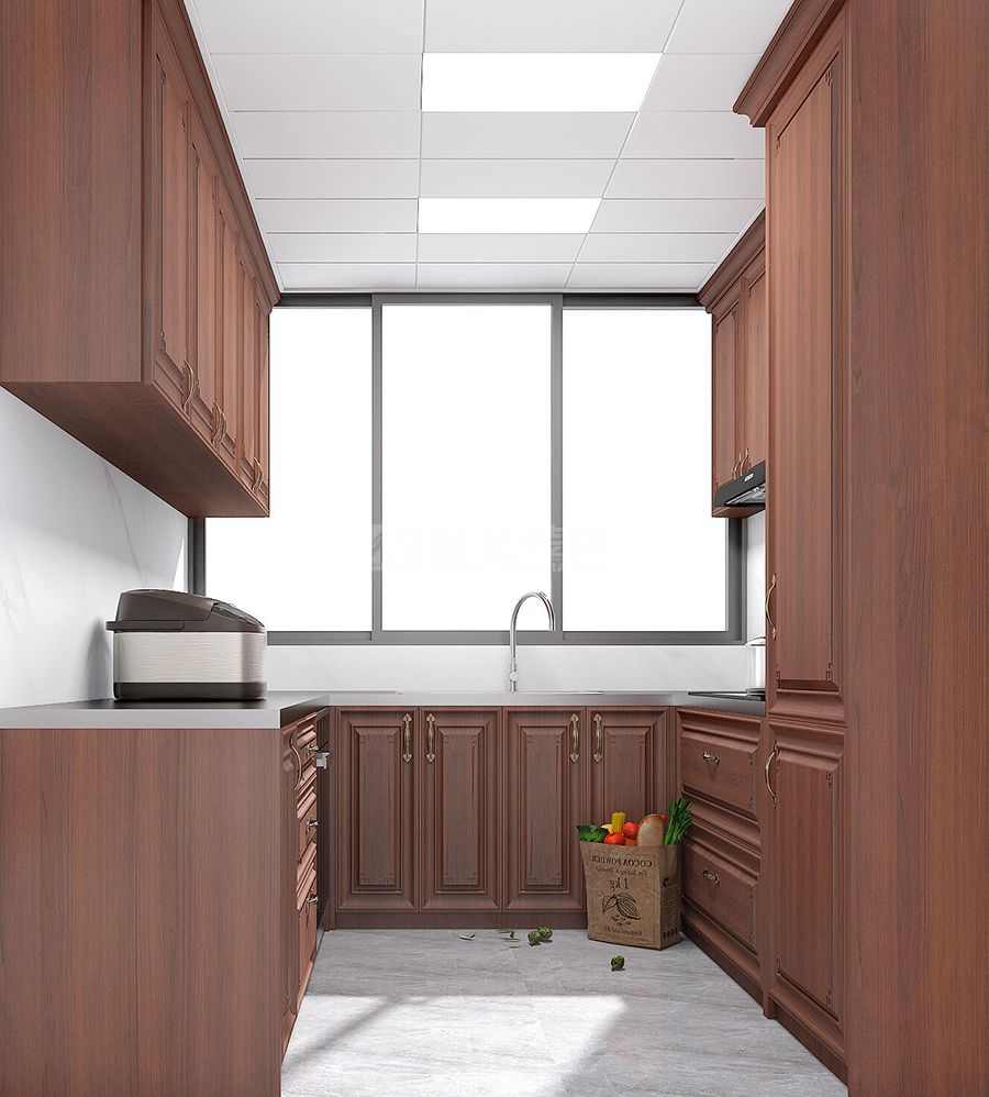 华南名宇顶楼复式-美式新中(图9)