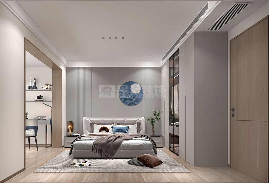 华南名宇顶楼复式-美式新中(图8)