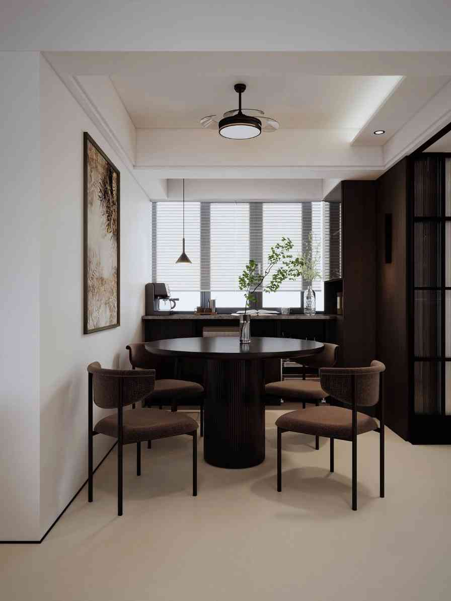 靠窗小吧台！咖啡早餐+隐藏收纳，我家餐厅颜值翻倍了