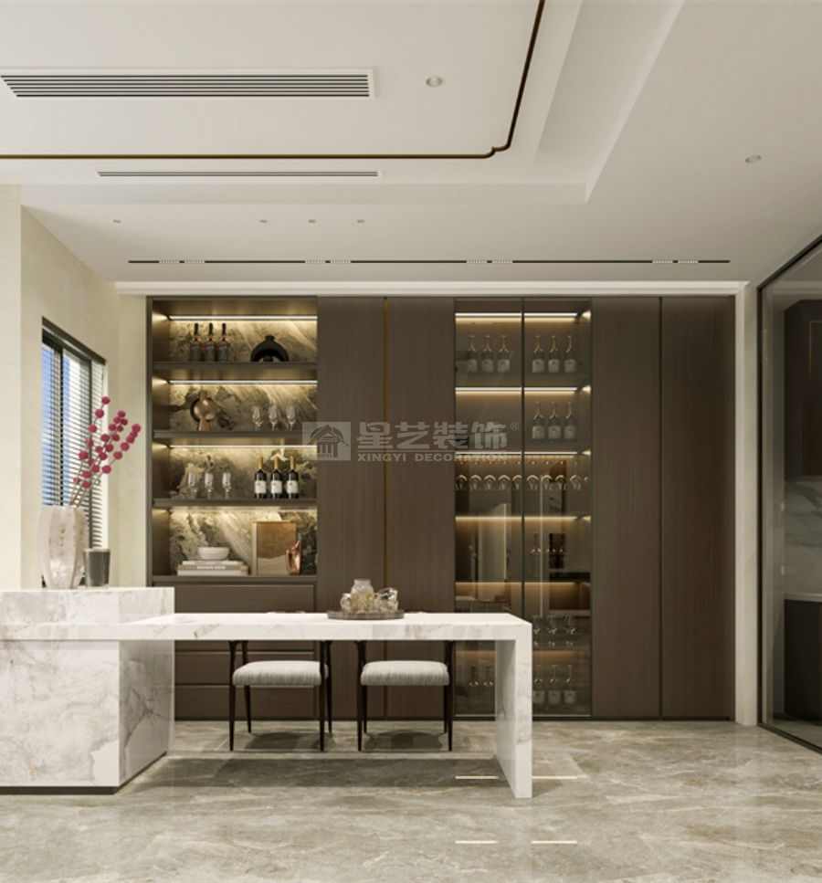 绿地城-现代轻奢风别墅(图3)