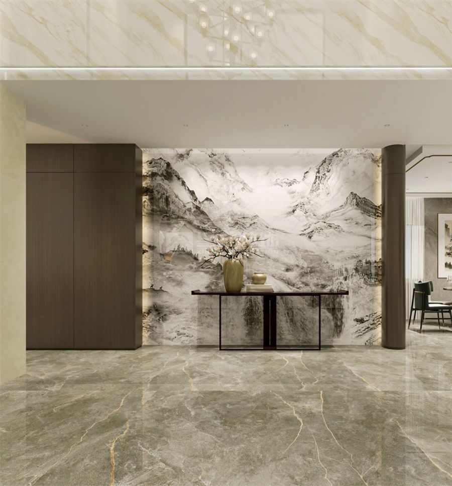 绿地城-现代轻奢风别墅(图9)