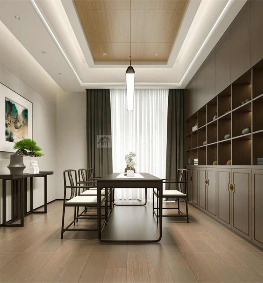 绿地城-现代轻奢风别墅(图11)