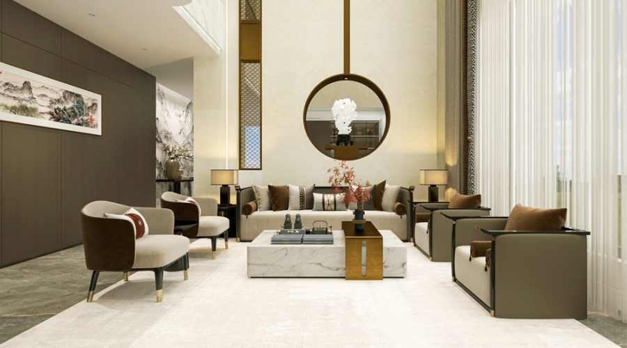 绿地城-现代轻奢风别墅