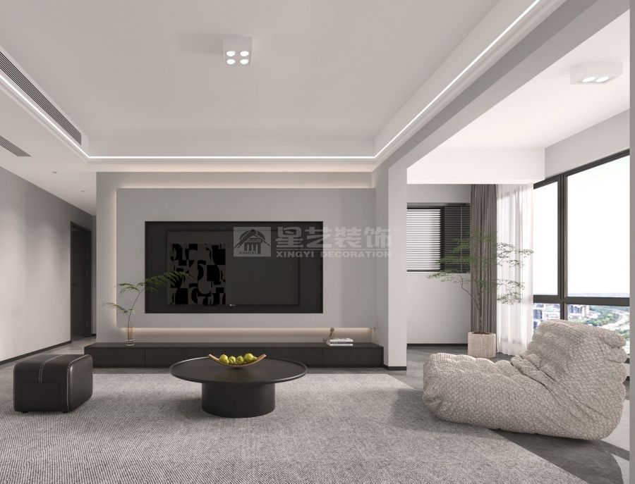 现代简约风-东方河畔(图2)