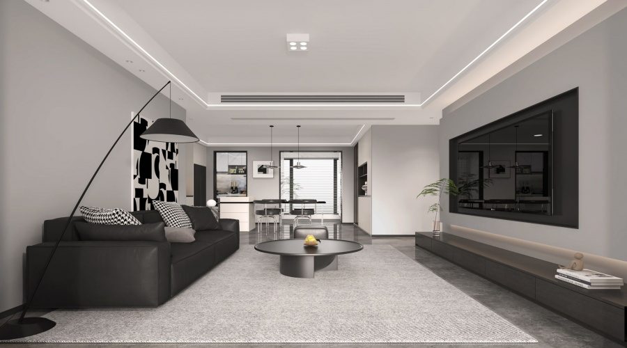 现代简约风-东方河畔