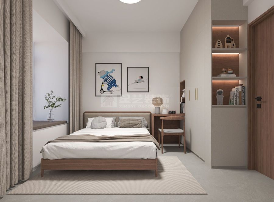 万盛中央公馆-现代简约风(图7)