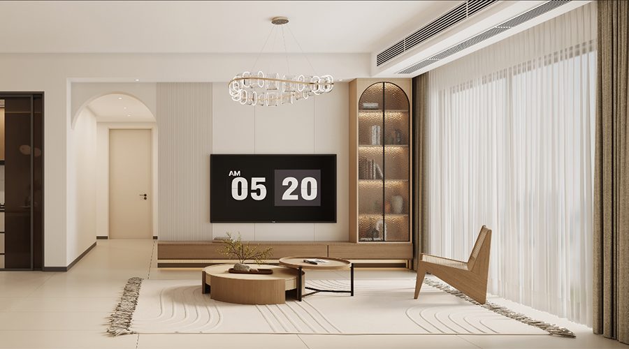 华发横琴府二期—奶油中古风