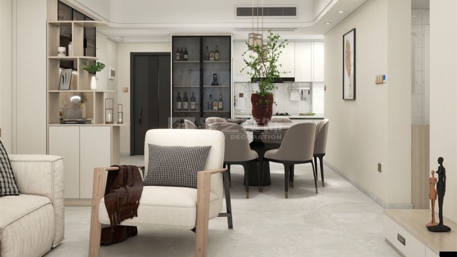 现代简约风-洋洋书香苑(图3)