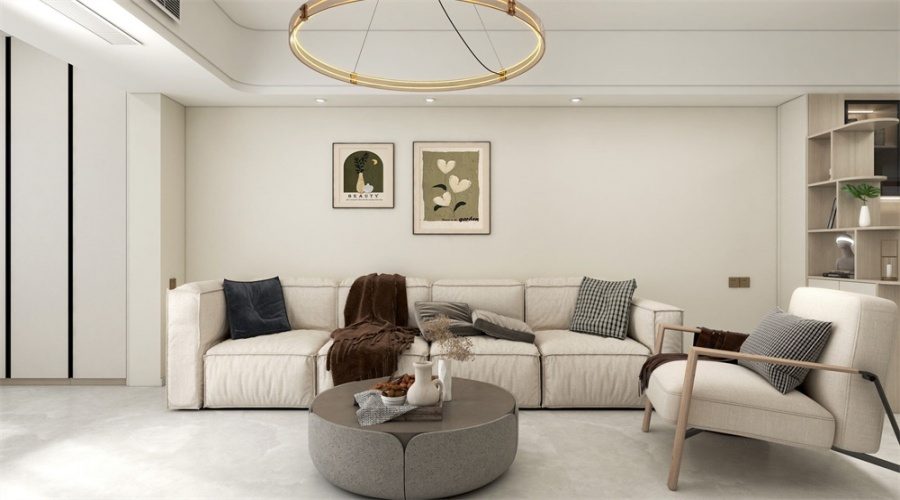 现代简约风-洋洋书香苑